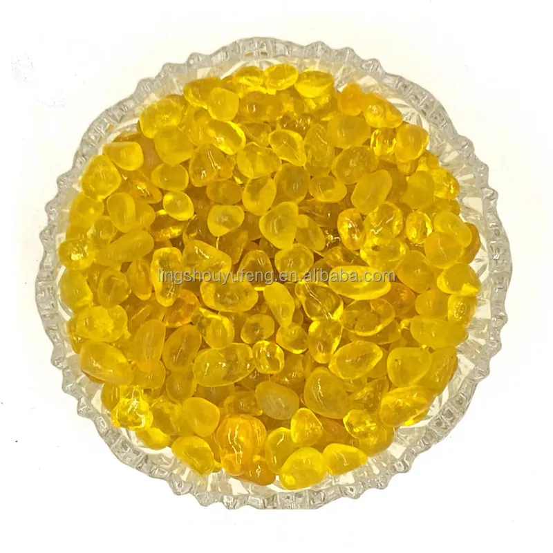 Crystal glass beads for decoration colored glass rocks good quality glass beads