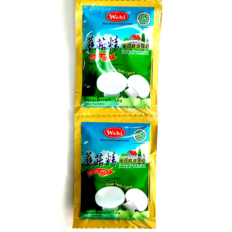 
100g 200g 400g Bag Packaging Halal Condiment Vegetarian Mushroom Seasoning for Soup Cooking 