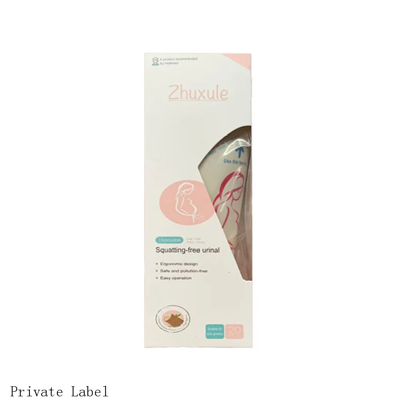 Travel silicone portable female Urinal, female urination device for standing up pee