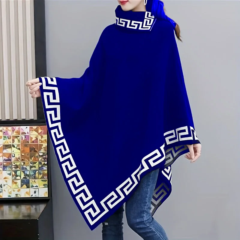 custom OEM ODM manufacturer sorority Coat knitted Pullover jacquard wrap sweater shawl cardigan