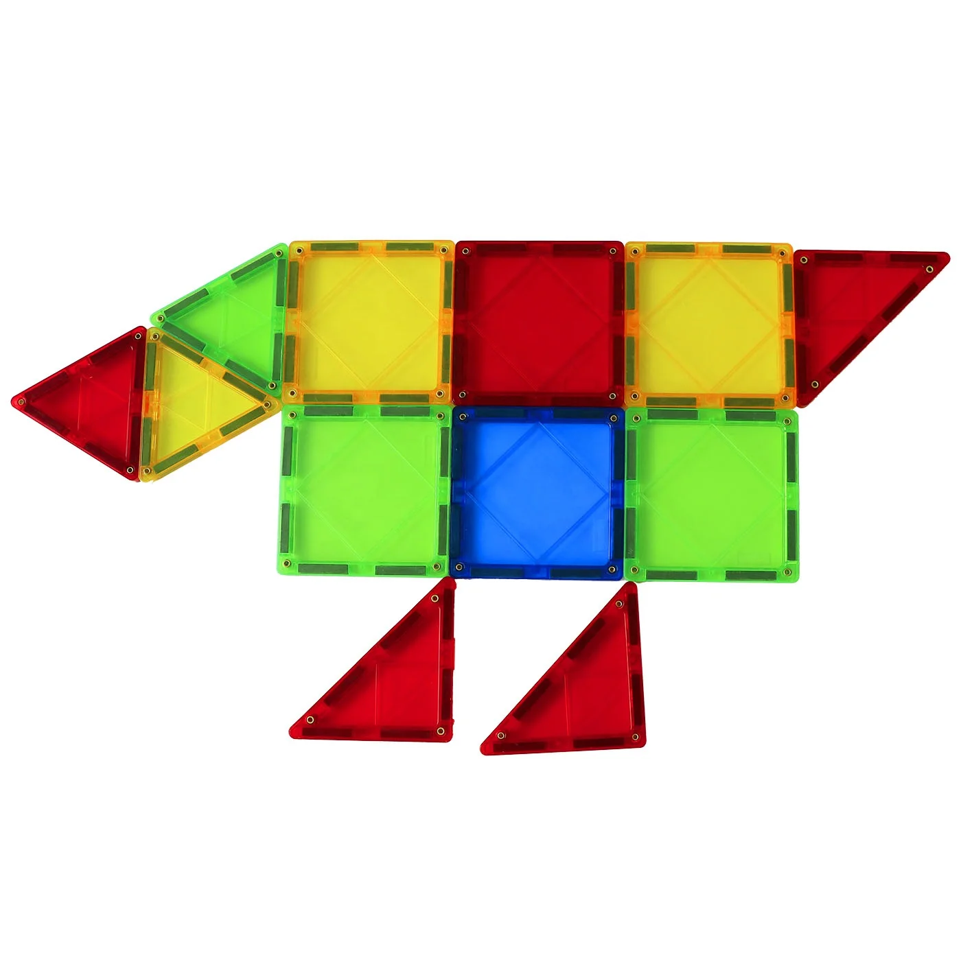 Factory Price Educational Toy 32 PCS ABS Strong Magnetic Building Tile For Kids