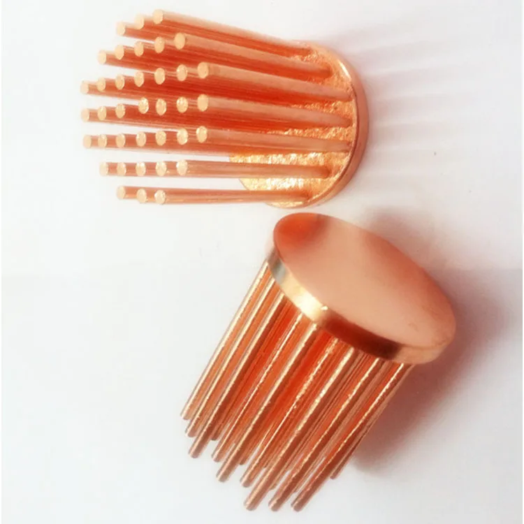 Diameter 40mm  thermal conductive copper cob heat sink, The most ideal Custom house radiator