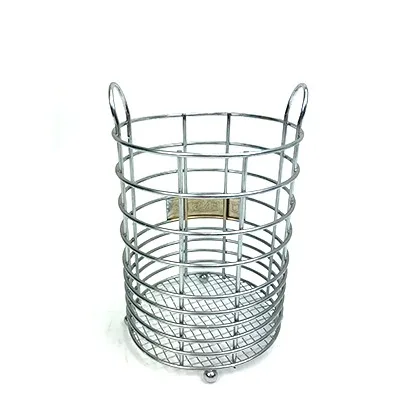 Hot sale Metal Wire Cutlery Holder Kitchen tools basket