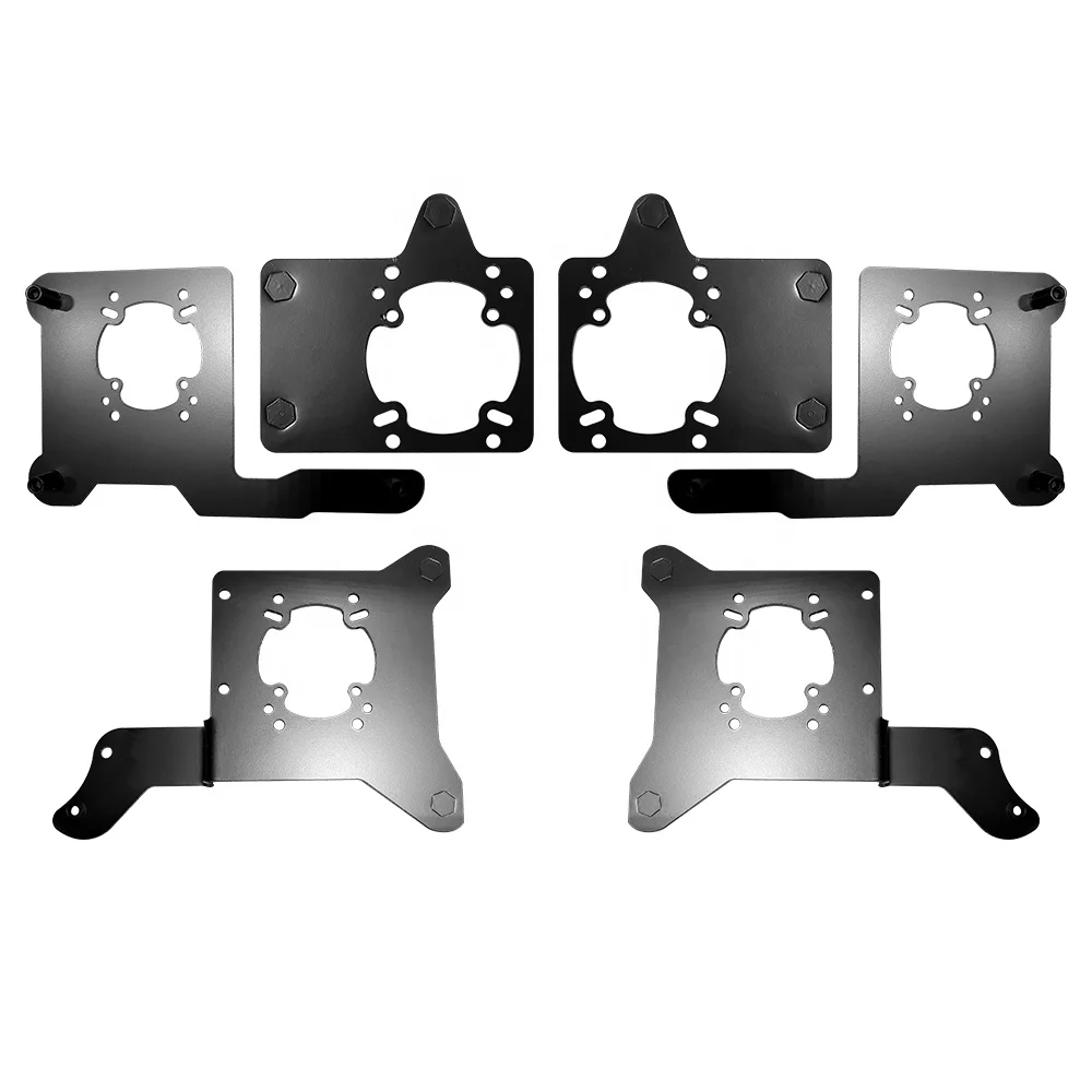 TAOCHIS car headlights adapter frame Bracket Holder Matrix adapter frame for BYD Song plus 2021 car light retrofit upgrade