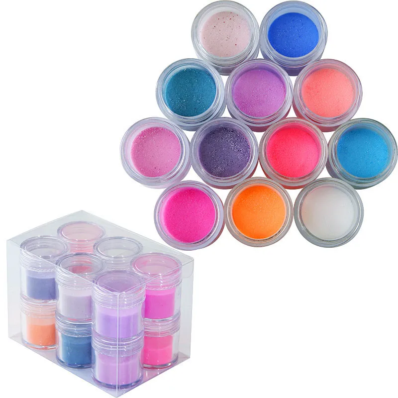 
Hot Sale Carving Crystal Nail Powder Fast Dry DIY Acrylic Nail Dipping Powder Set 