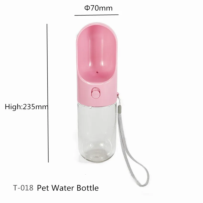 Pup Dog Water Bottle Leak Proof Portable Lightweight Travel