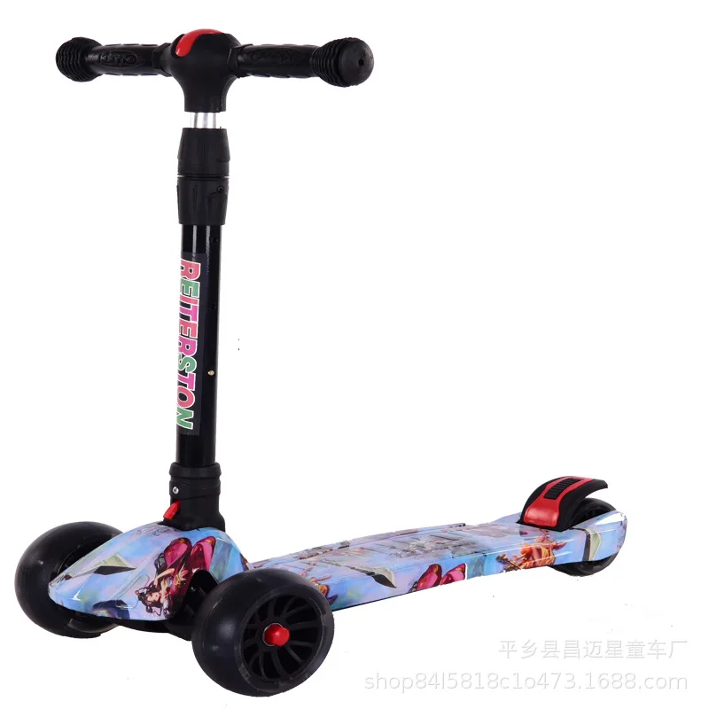 Latest Design Superior Quality Kids Foldable 3wheel aluminum kick scooter for children