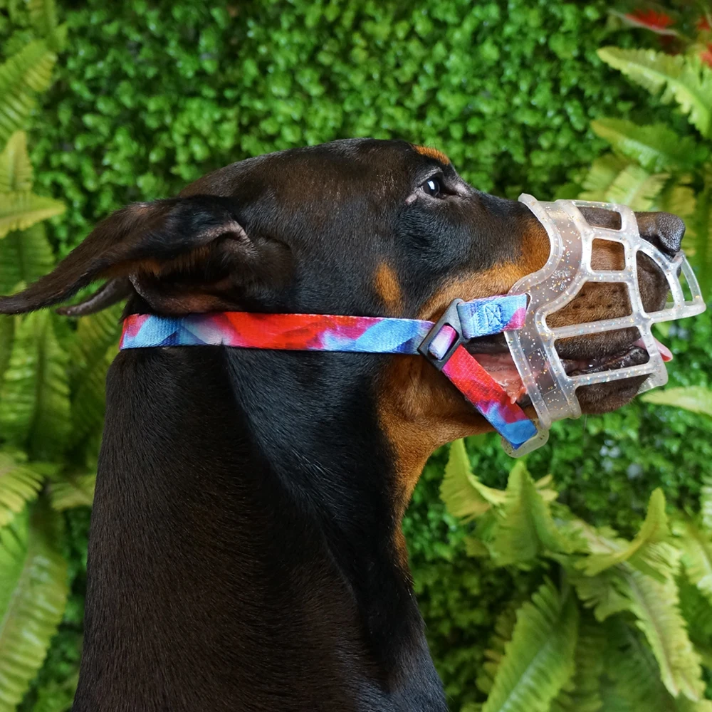 Мягкий резиновый дышащий намордник для собаки, намордник для собаки высокого качества с пряжкой