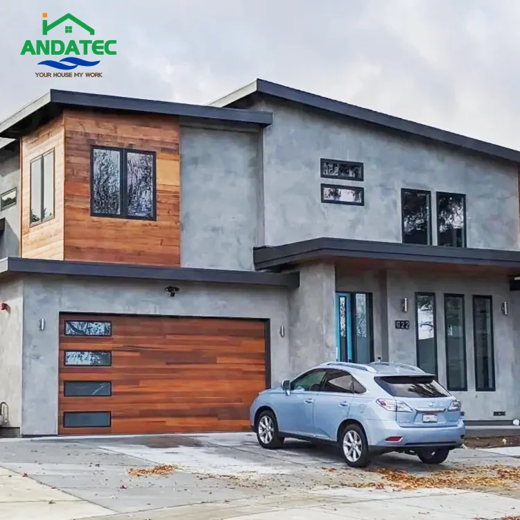 Sectional Garage Door Modern Electric Horizontal Aluminum Sliding Automatic Garage Door With High Standard