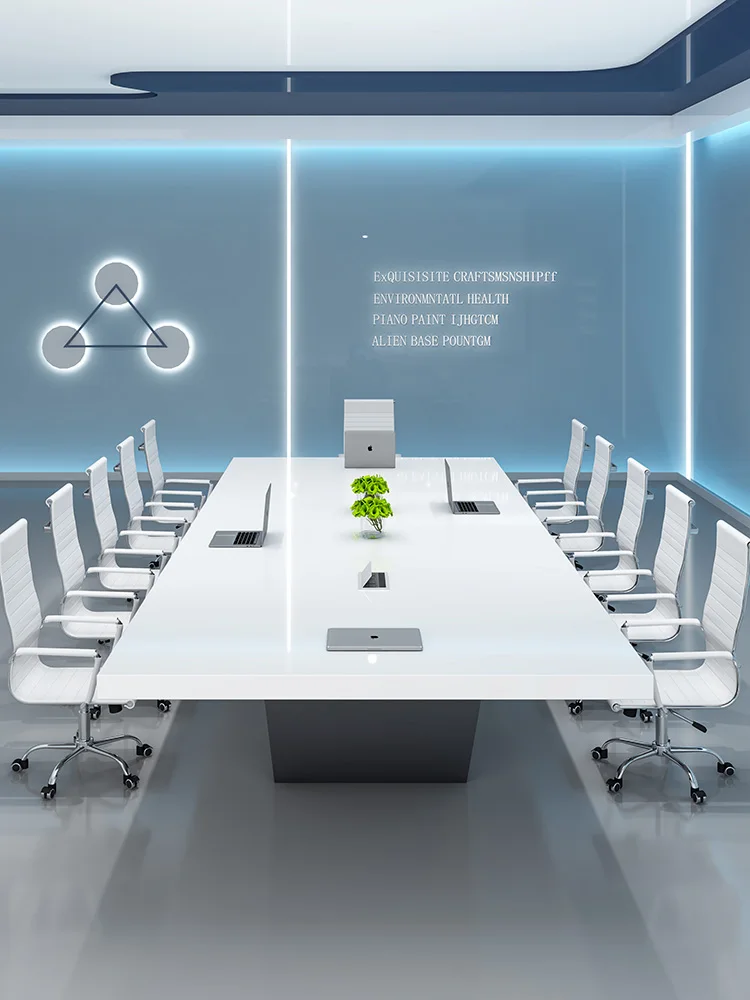 Современная Роскошная офисная мебель стол для конференц-зала конференц-зал представительского стола офисный коммерческая