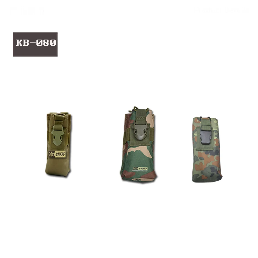 duty belt accessories tactical pouch walkie talkies holder molle equipment radio bag