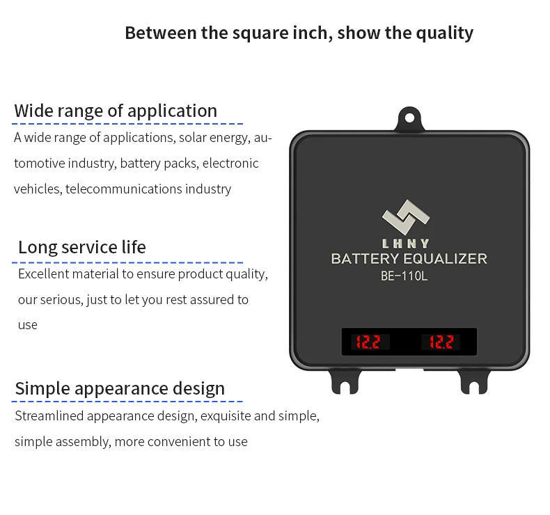 Lead acid  24V battery equalizer with digital display screen equalizer 48v ha02-2s24v battery equalizer