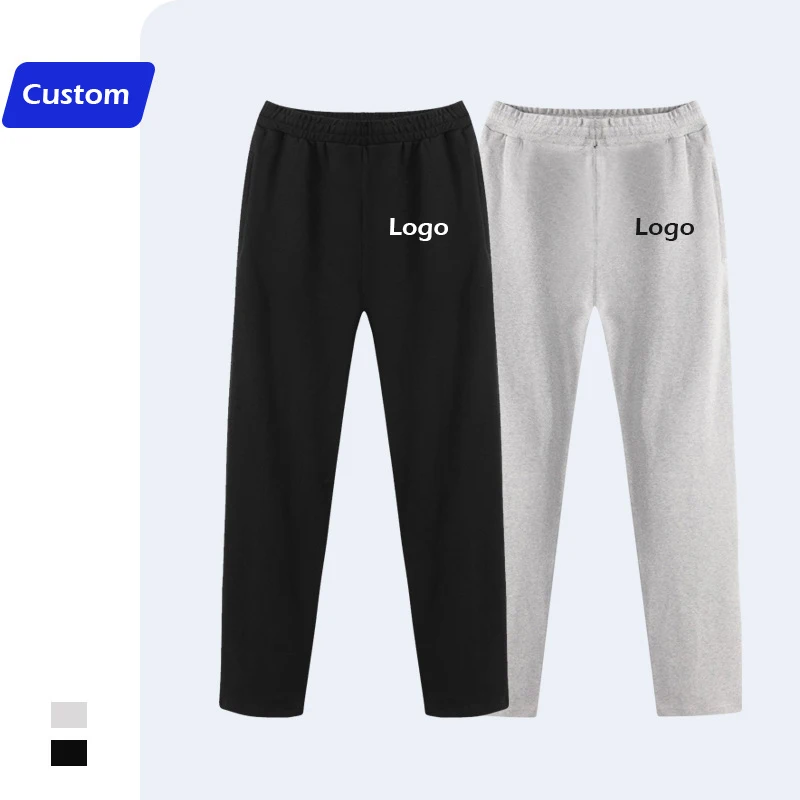Wholesale High Quality Premium Essentials Comfortable Oversize French Terry Straight Leg  Unisex Sweatpants