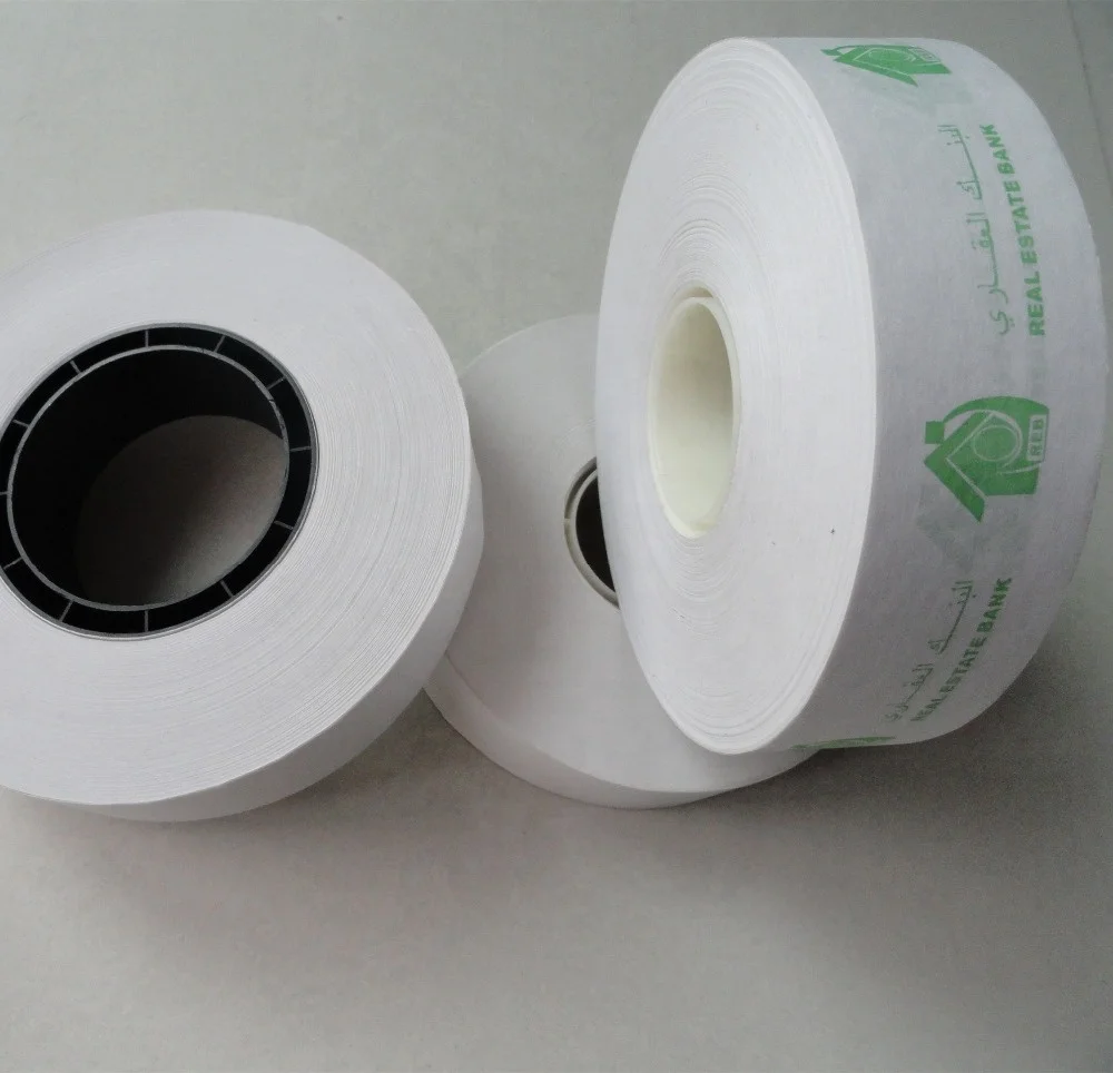 
Kraft paper heat applied banding banknote roll 