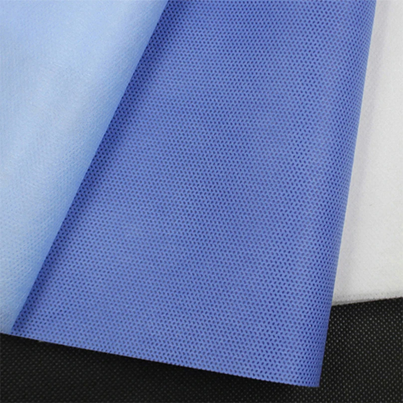 wholesale skin friendly and soft ss sss sms spunbond print roll for hospital