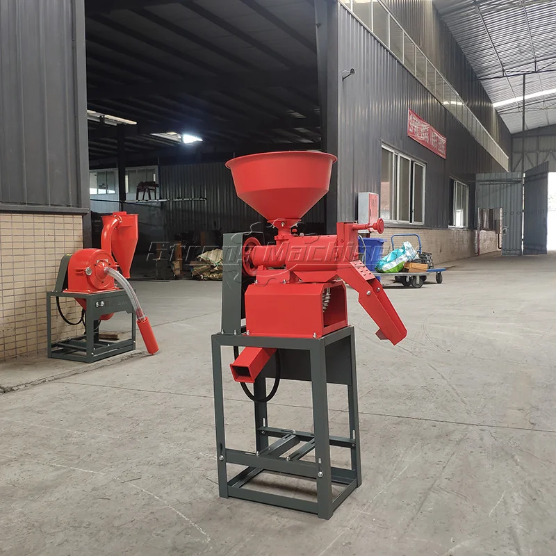 Combined Commercial Rice Milling Machine Small Corn Grinder Rice Processing Equipment