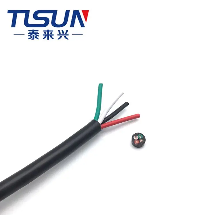 American Standard 12AWG Cable SEOW 4Core Power Cable Resistant Oil And Water Cable