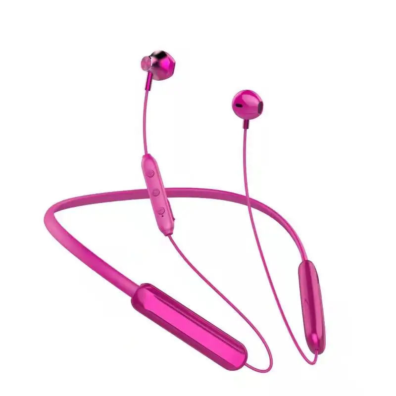 newest style  wholesale quality  neckband   wireless  cheapest wholesale stereo Tlai earphone  listen song 40 to 60hours headset