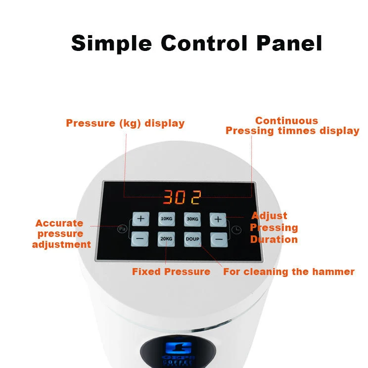 Gep Electric Coffee Powder Press Machine Professional Commercial Automatic Coffee Tamper Machine