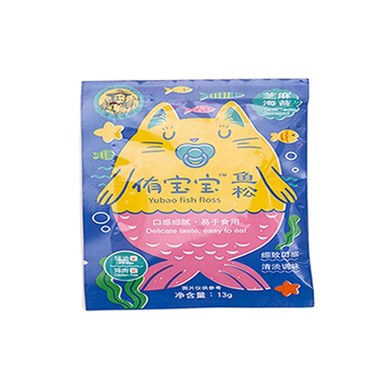 High Protein Baby Food 156g Iso22000 Fish Floss Chinese Meat Healthy Snacks