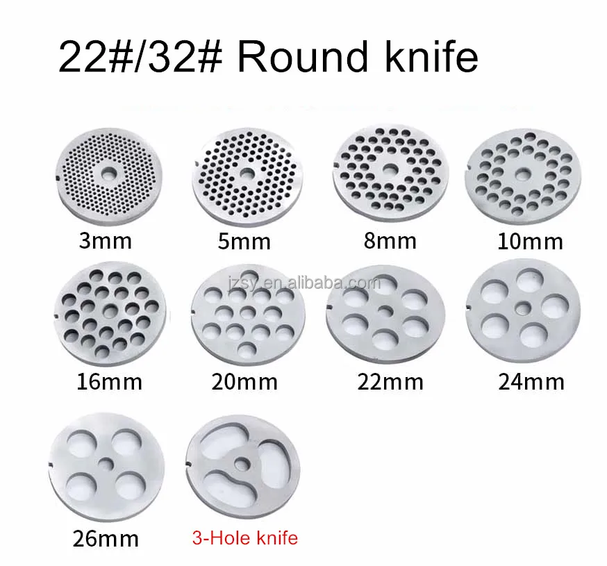 New Heavy Duty 32# Home Stainless Steel Manual Meat Grinder Kitchen Mincer Commercial Hand Vegetables Mincing Grinding Machine