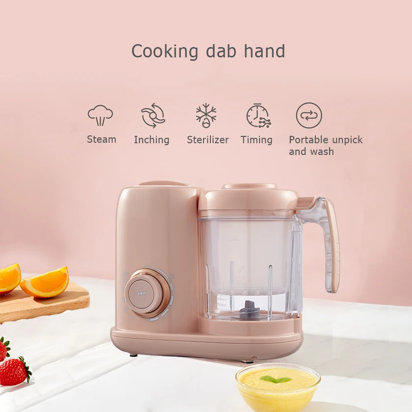 30 Minute Timer Food Processor Multifunction Baby Food Steamer Blender