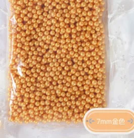 Skytop edible sprinkles gold silver color pearl beads cake tools for cake decoration