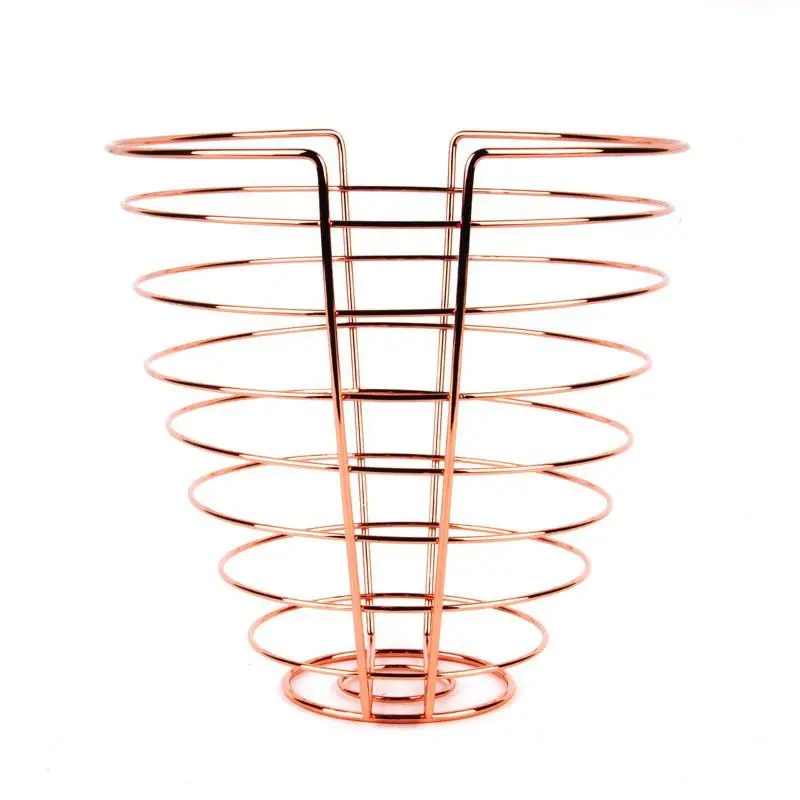 Finest Quality Iron Wire Home Storage Basket With Double Tier Fruits And Vegetables Basket At Cheap Price