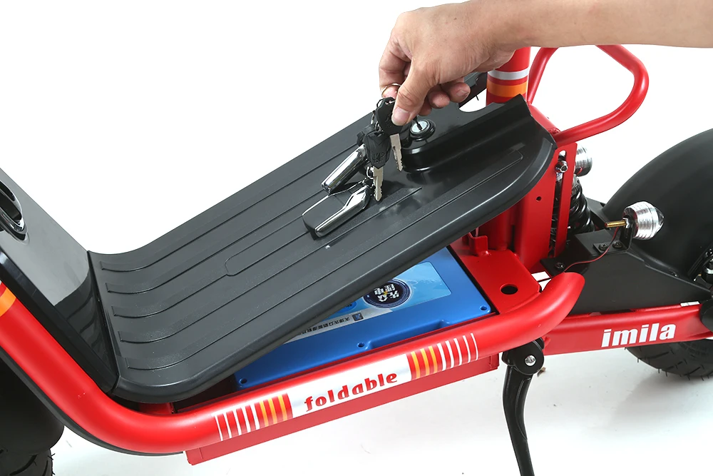 48V 500W BLDC two wheel folding electric bike