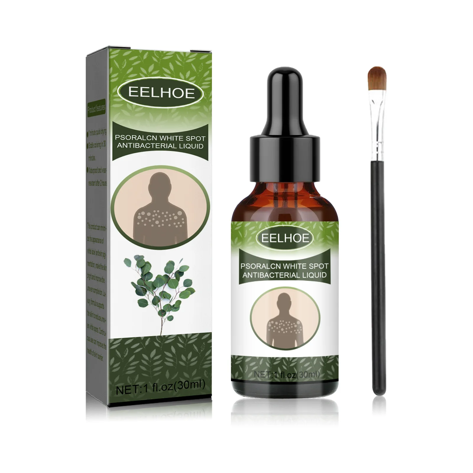 Popular plant extract EELHOE white spot removal anti bacterial liquid repair flecks sweat spots skin moisturizer care serum