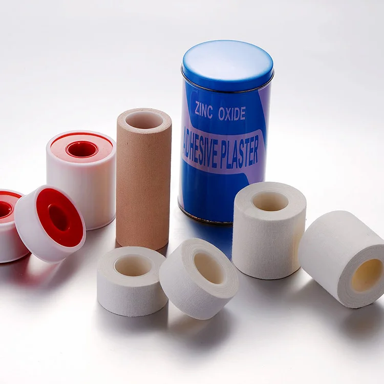 Surgical Cotton Adhesive Bandage Perforated Aperture Adhesive Wound Plaster Roll Zinc Oxide Plaster With Pores