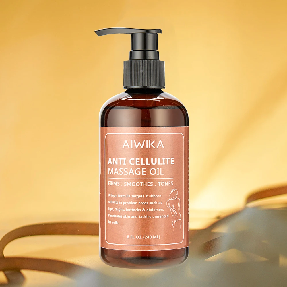 OEM Custom Private Label Women Weight Loss Anti Cellulite Massage Body Oil