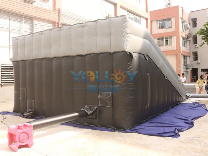 Inflatable jump freestyle ramp airbag for bike  ski snowboard lander