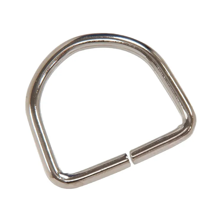 Custom Zinc Alloy Steel D Ring For Bag