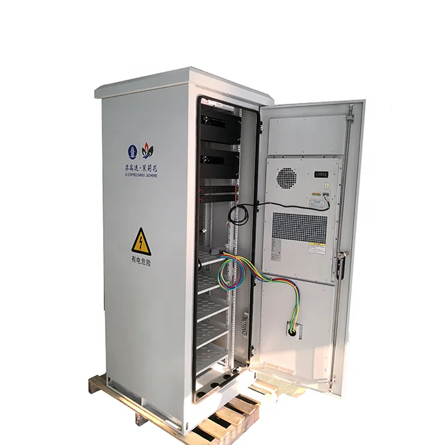 Factory Floor Standing IP55 Lithium 24U Outdoor Battery Rack Cabinet