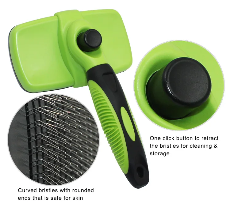 Pet cleaning and grooming brush comb for dogs, cats and small animals