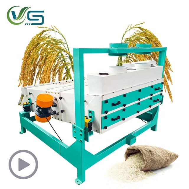 Paddy rice straw dust removal machine/rotary cleaner machine/wheat corn vibrating cleaning sieve