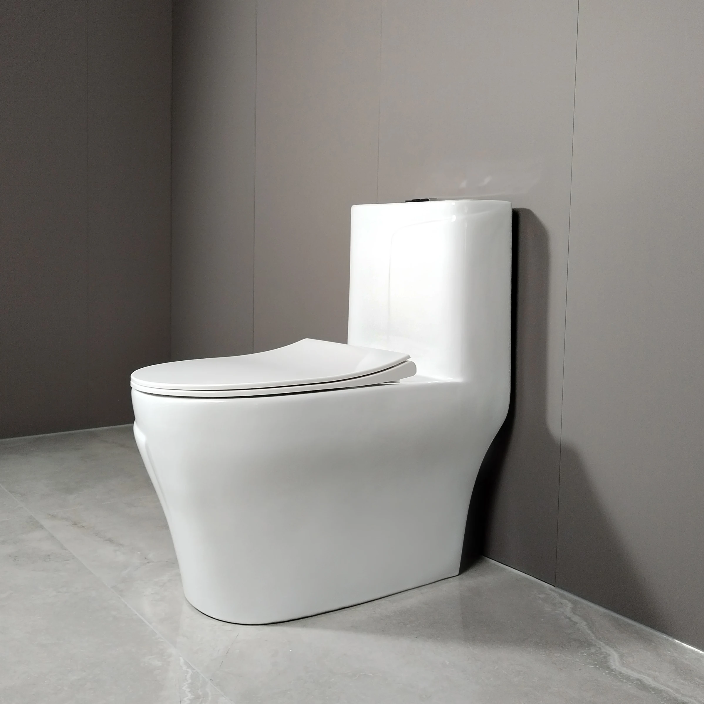 Luxury Sanitary ware manufacturer hotel bathroom ceramic wc toilet color one piece toilet bowl