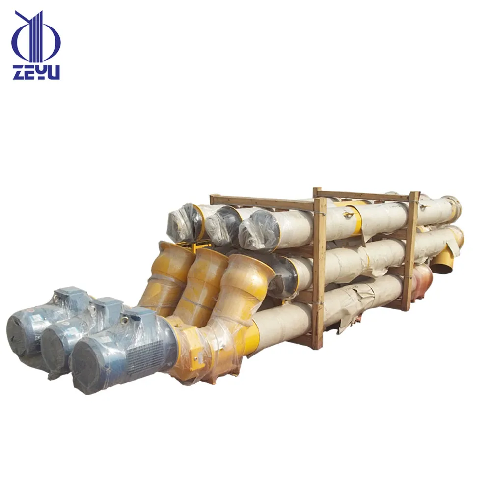 ZEYU self-selling U-shaped auger fully automatic feeding screw conveyor for sand