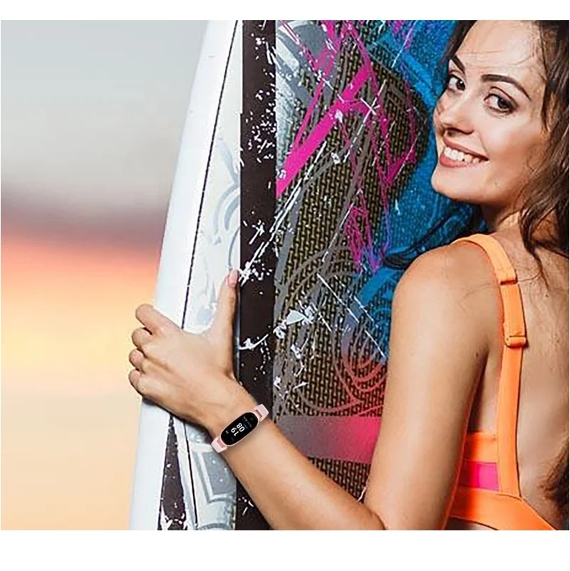  Водонепроницаемый Фитнес-трекер с цветным HD-дисплеем S3 умные часы-браслет