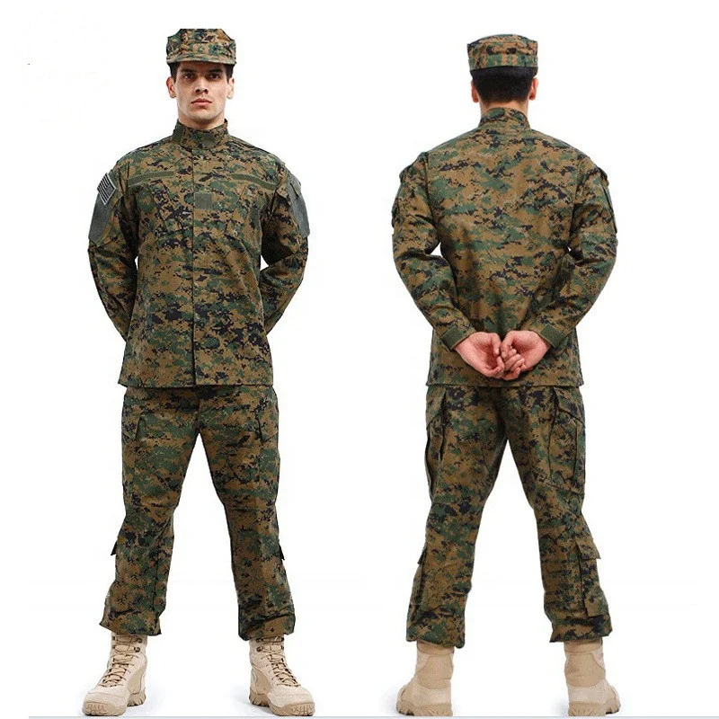 multi-colors US Army camouflage ACU Combat Military Uniform