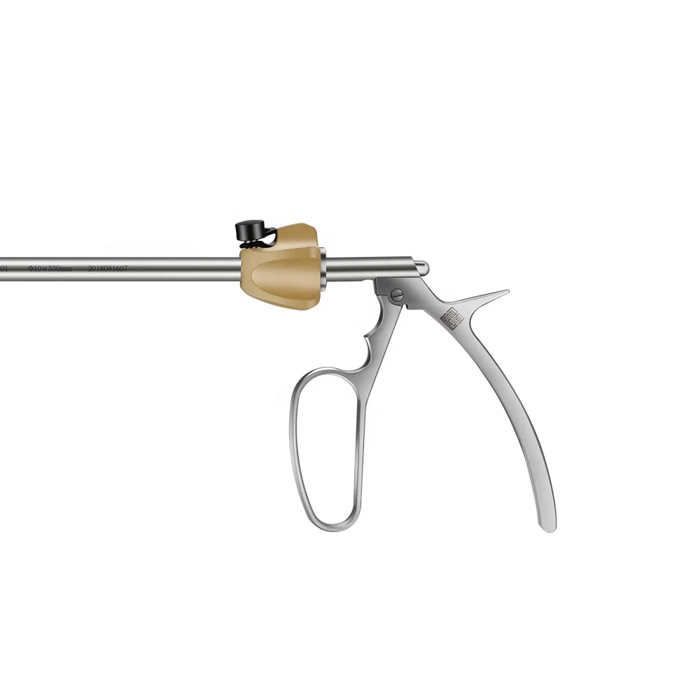 Hemolock Clip applier  Laparoscopic  surgical instrument Size10X330mm 5X330mm  stainless steel materials
