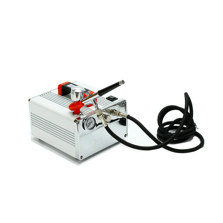 HS-317K air brush nail art cosmetic makeup airbrush complete kits tattoo compressor