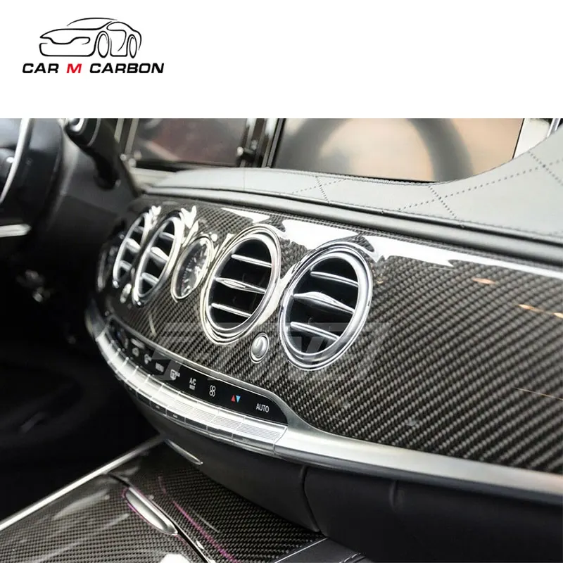 2014-2020y W222 S320L S400 S63 S450 S350  carbon fiber car auto parts interiors accessories kits for Mercedes Benz S class
