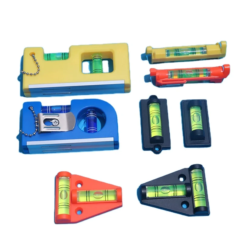 Mini Type Spirit Level with Magnet Water Bubble Level Bar Horizontal Rule  Magnetic Vertical Pockets Spirit Level