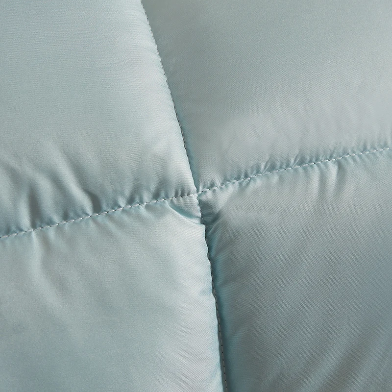 Spring Autumn Winter Home hotel Hot Selling Feather Quilt Silky  queen King 200*230cm 3ply Duck Down Filling duvet comforter set