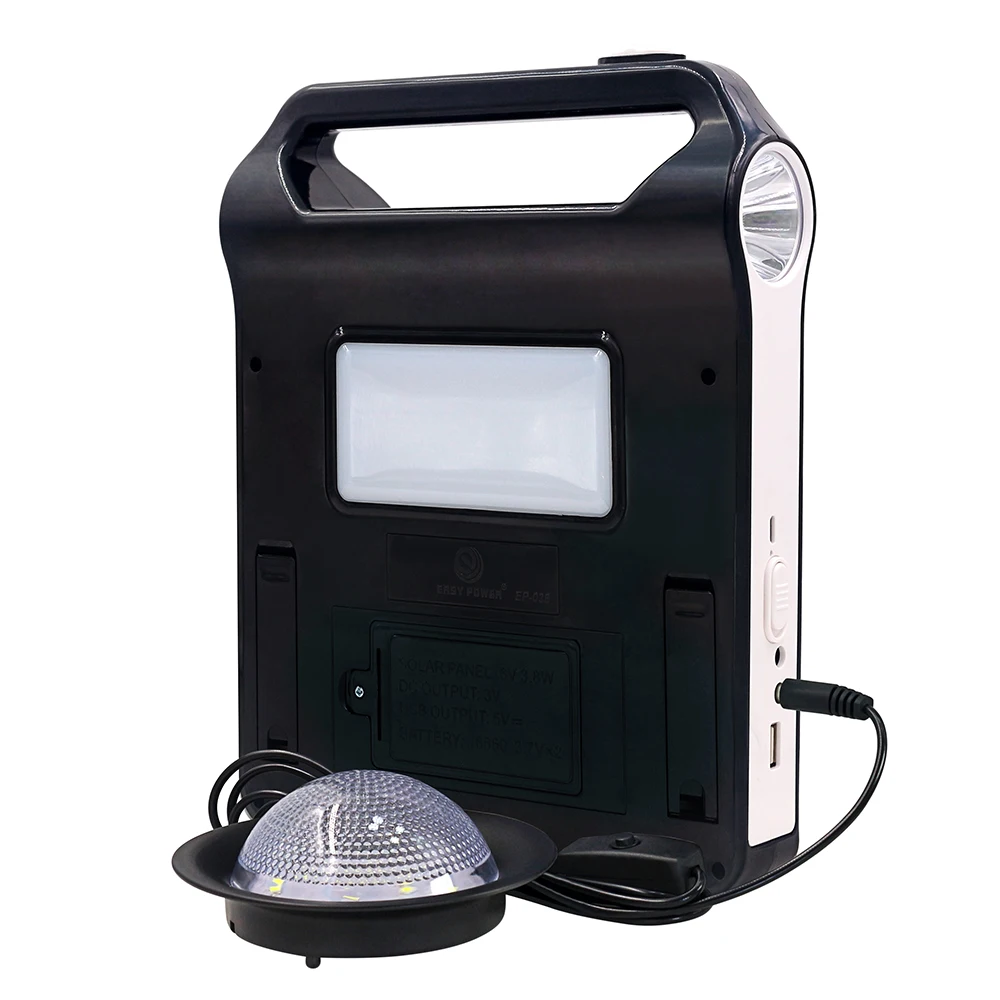 Mini Portable Solar Energy Lighting Kit  for Home USB Mobile Charging and LED Light Solar power system with Torch and Lighting