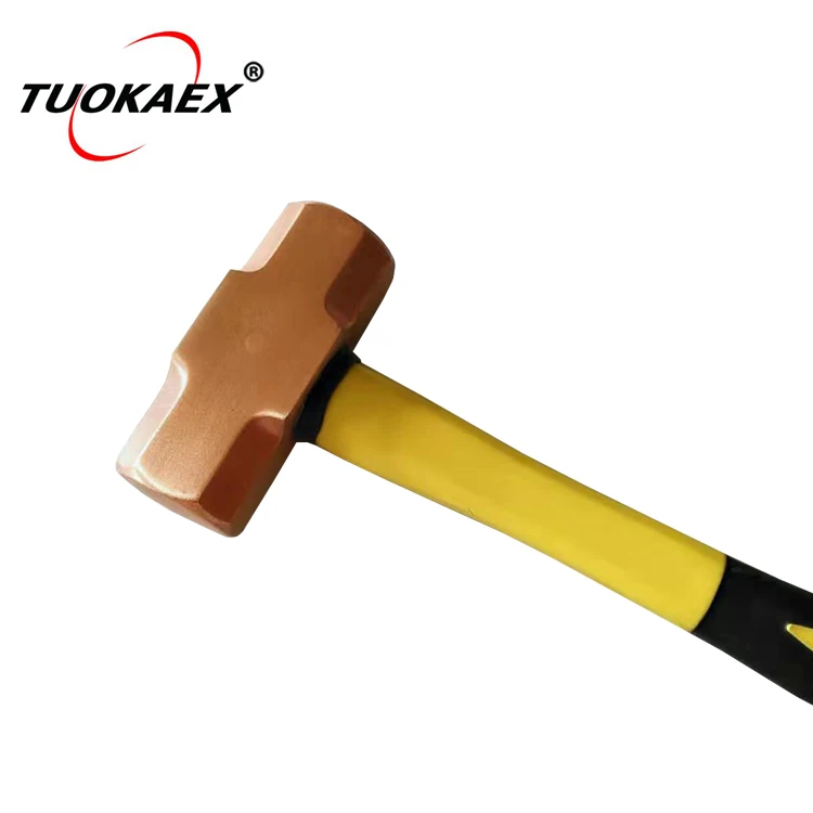 
China OEM Manufacturer Non Sparking Safety Copper Head Sledge Hammer 