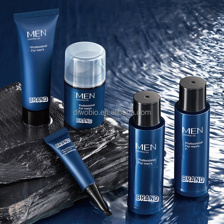 For Men Private Label Cosmetic Moisturizing Face Products Organic Skin Care Set