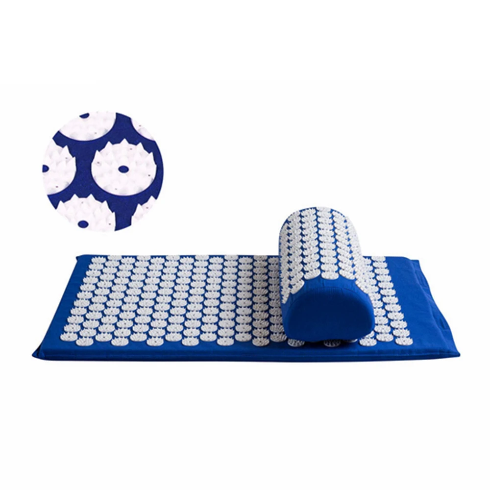 Wholesale Muscle Relax New Design Body Massage Portable Acupressure Pillow And Mat Set